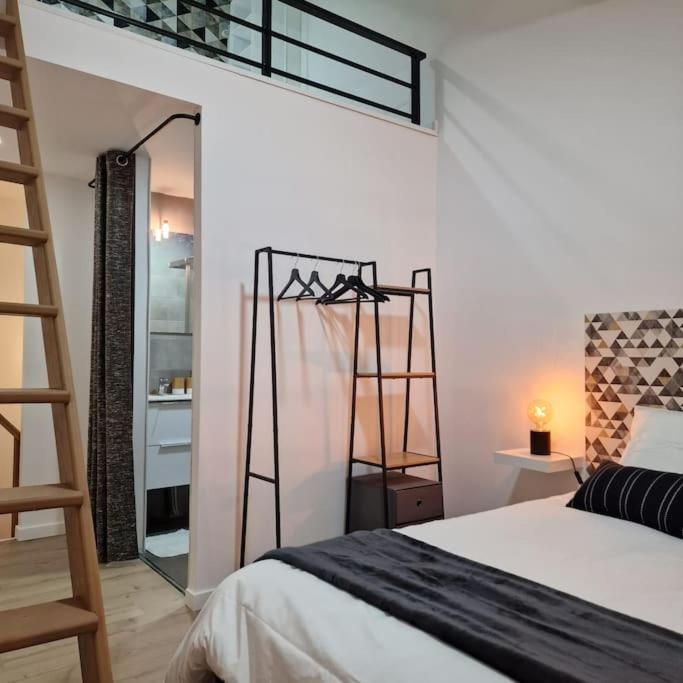 L'Atelier B Magnifique Loft Avec Terrasse Privee Apartment Saint-Etienne  Luaran gambar